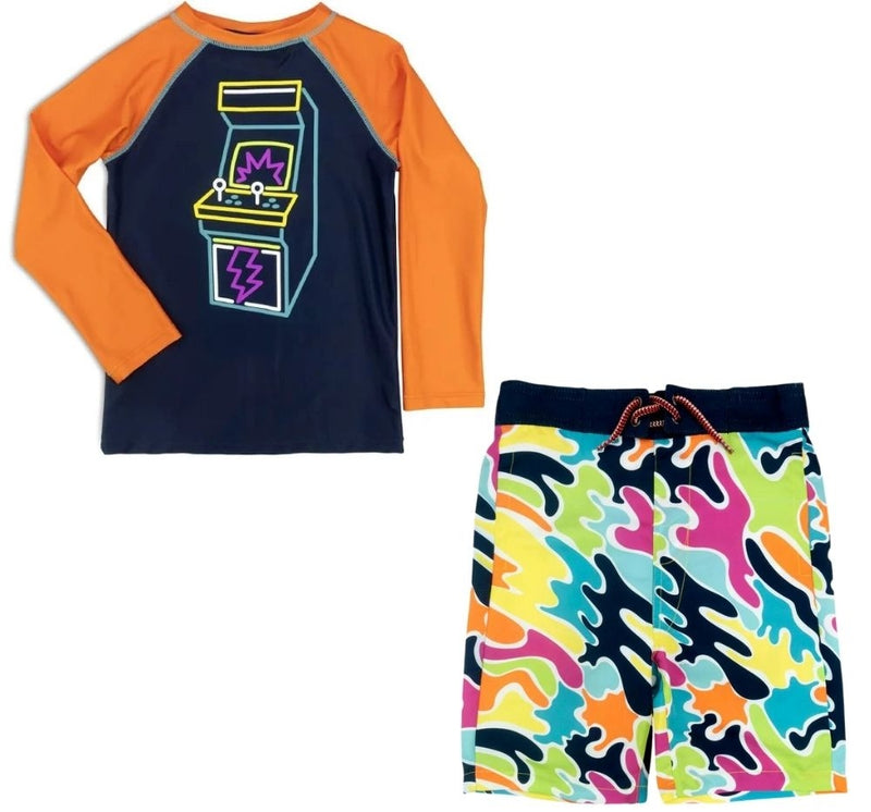 Conjunto de Traje de Baño y Rashguard Manga Larga