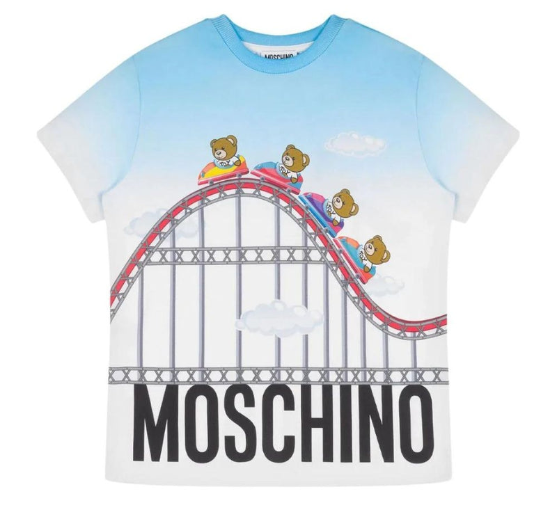Playera Bear On Rollercoaster