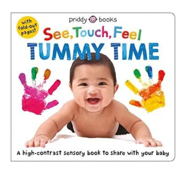 Libro "See Touch Feel - Tummy Time"