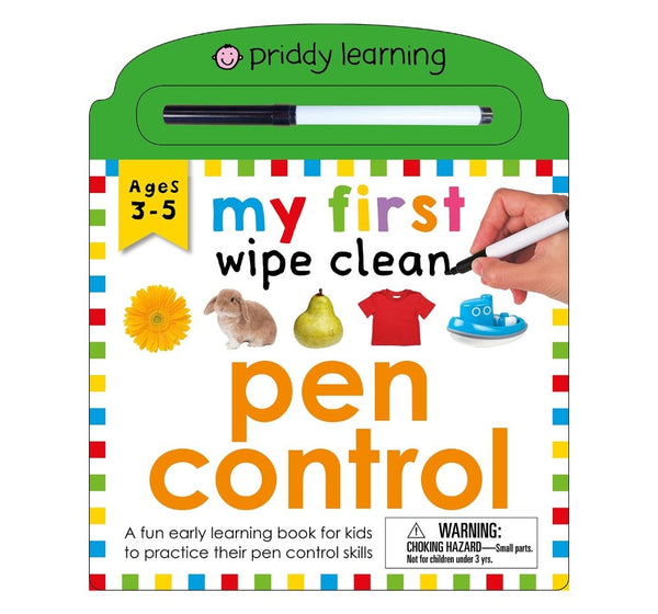 Libro "My First Wipe Clean - Pen Control"