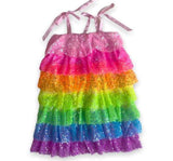 Vestido Multi Olanes Lentejuelas