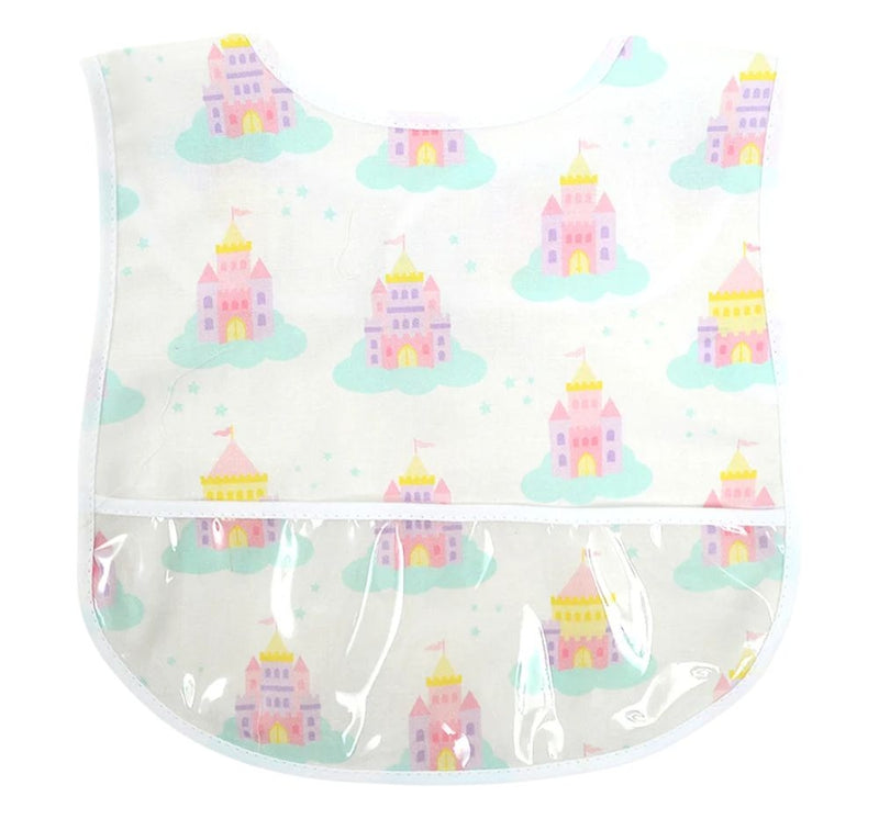 Babero Wipeable Castillos Princesas