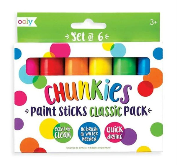 Chunkies Paint Sticks Classic  Set of 6