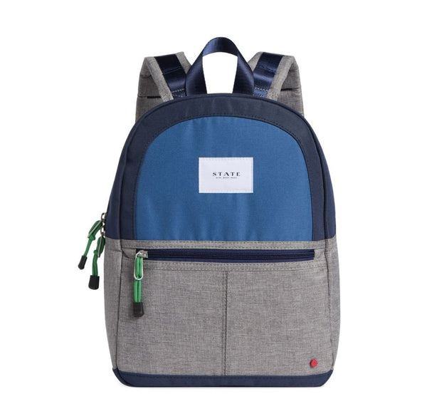 Kane Kids Mini Navy Heather Grey