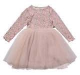 Vestido Tutu Vintage Flower