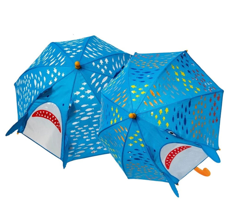 Paraguas Cambia Color Shark