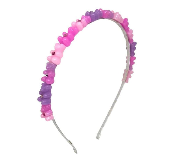 Diadema Gummy Bears Pink-Purple