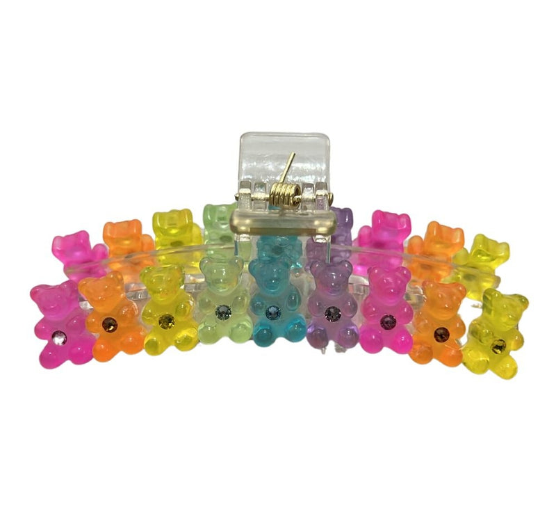 Pinzas Para Cabello Gummy Bear Multi