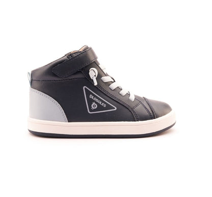 Tenis De Bota Azul Marino