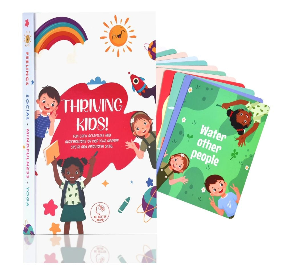 Tarjetas De Afirmación Para Niños  ″Thriving Kids″