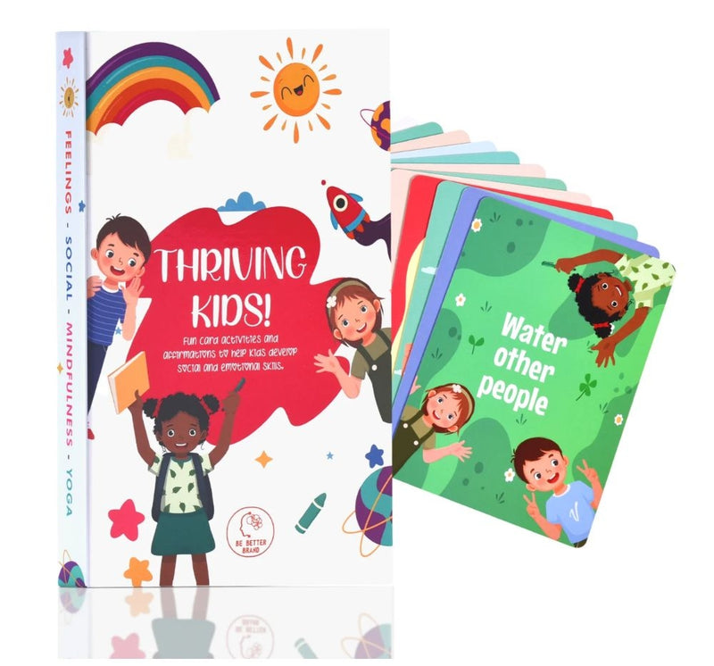 Tarjetas De Afirmación Para Niños  "Thriving Kids"