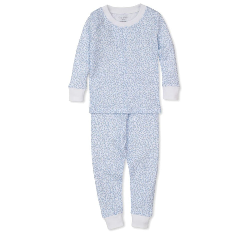 Pajama Set Snug Prt Light Blue