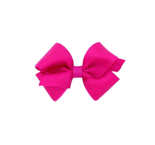 X-Small Organza/Gro Overlay Shocking Pink