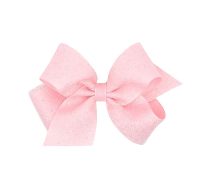 Med Sparkle Tulle/Gg Overly Bow Light Pink