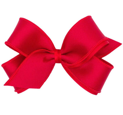 King Jewel Satin/Gg Overly Bow Red