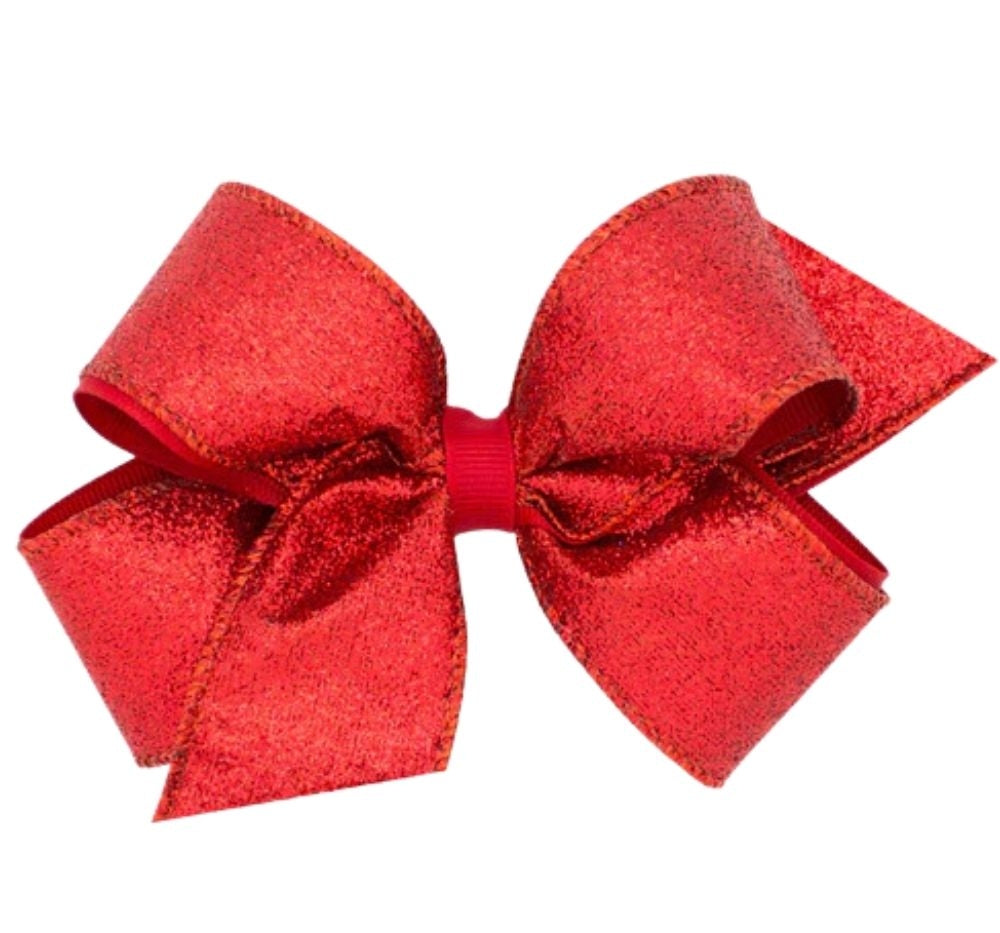 King Glitter GG Overlay Bow Red