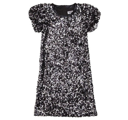 Vestido Lentejuelas Negro