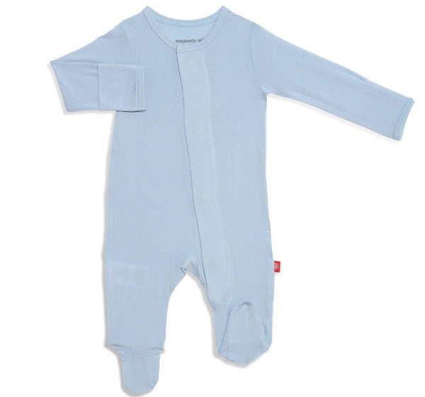 Baby Blue Magnetic Footie