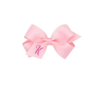 Mini Monogram Gro Bow Light Pink K