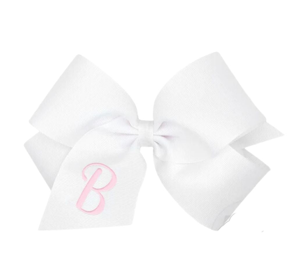 King Monogram Gro Basic White B