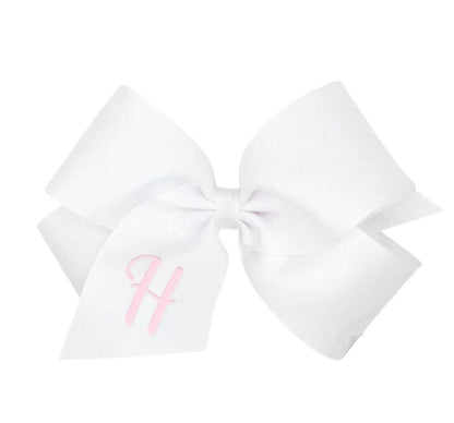 King Monogram Gro Basic White H