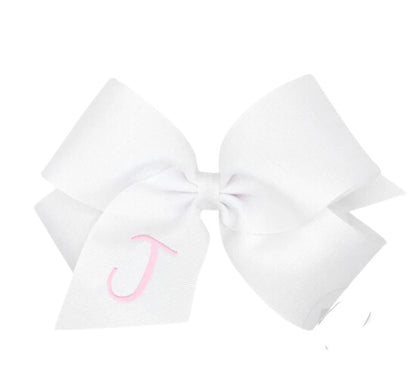 King Monogram Gro Basic White J