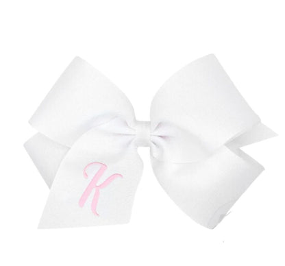 King Monogram Gro Basic White K