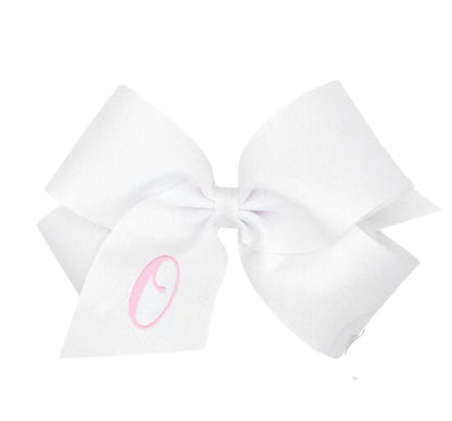 King Monogram Gro Basic White O