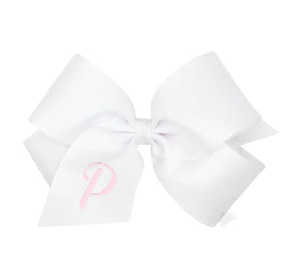 King Monogram Gro Basic White P