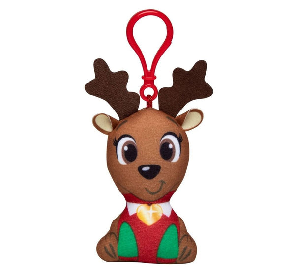 Plushee Pals Mini Clips Reindeer