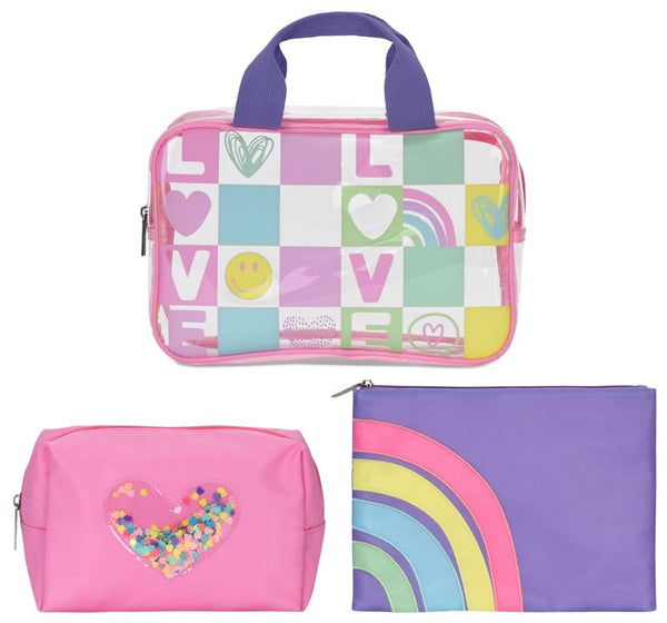 Talk About Cosmetic Bag Trio