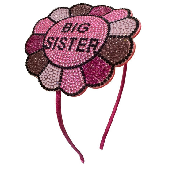 Diadema Emoji Flor Big Sister