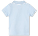 Playera Tipo Polo Pale Blue