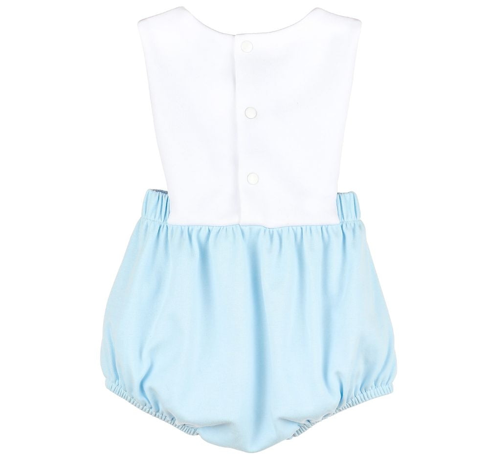 New Classic Knit Boy Overall Blue