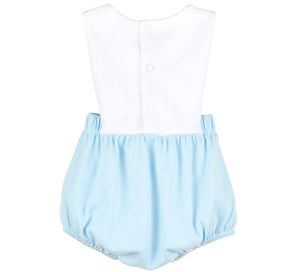 New Classic Knit Boy Overall Blue