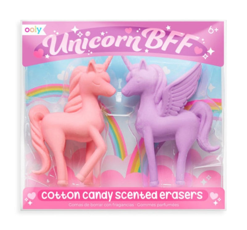 Unicorn Bff Cotton Candy Scented Erasers