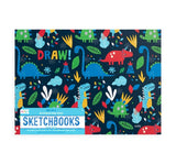 Set Of 2 Doodle Pad Duo Sketch Books Dino Days