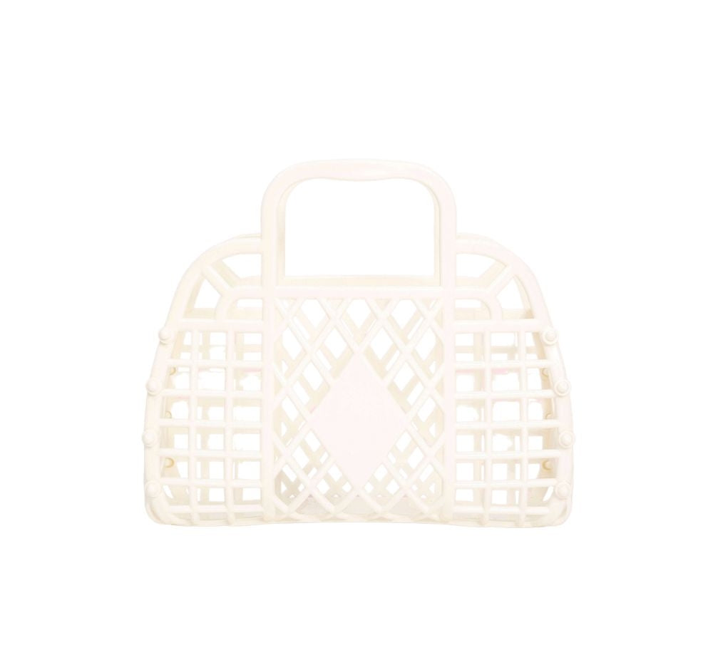 Retro Basket Mini Cream