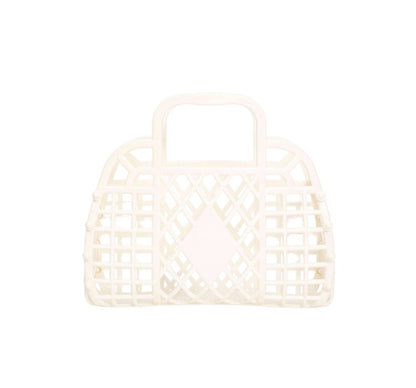 Retro Basket Mini Cream