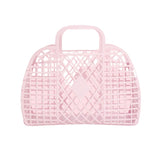 Retro Basket Small Pink