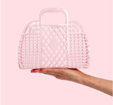 Retro Basket Small Pink