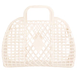 Retro Basket Large Cream