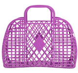 Retro Basket Large Purple